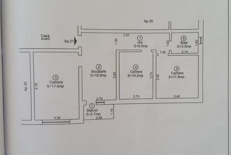 Apartament cu 3 camere Timisoara - Calea Martirilor | COMISION 0%