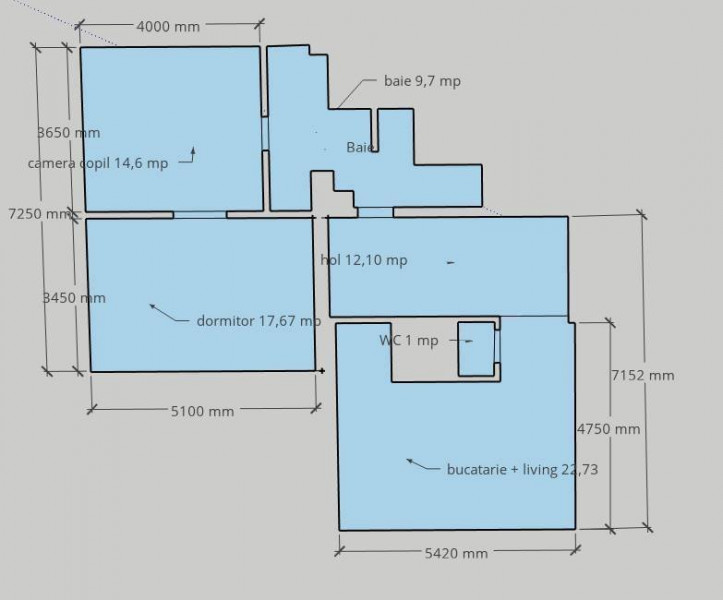 Apartament 3 camere, str Iancu Vacarescu, 0% COMISION