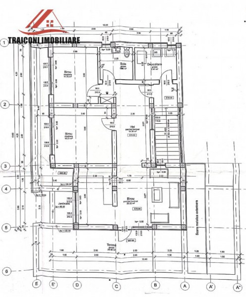 Clădire funcțiuni multiple, 326 mp utili P+E+M Lipovei, Comision 0